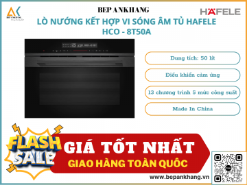 Lò nướng kết hợp vi sóng âm tủ Hafele HCO - 8T50A 538.01.431